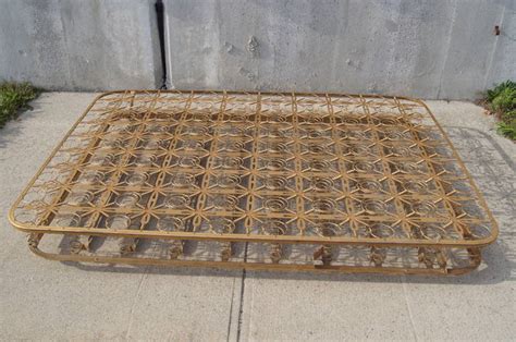 antique metal box spring sale|vintage metal coil bed spring.